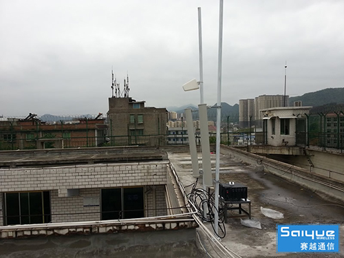  安定某看守所大功率手机信号屏蔽器（白噪声）案例